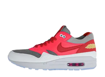 CLOT × Nike Air Max 1 "K.O.D" Solar Red (Special Box)