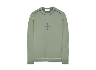 Stone Island Sweat 60778 "Sage Green"