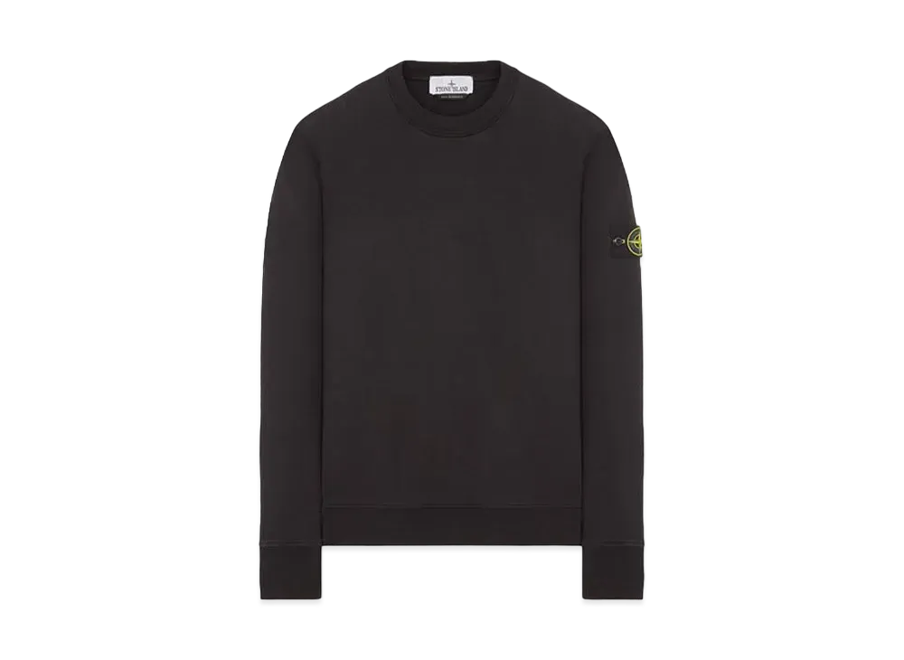 Stone Island 63051 Cotton Fleece "Black"