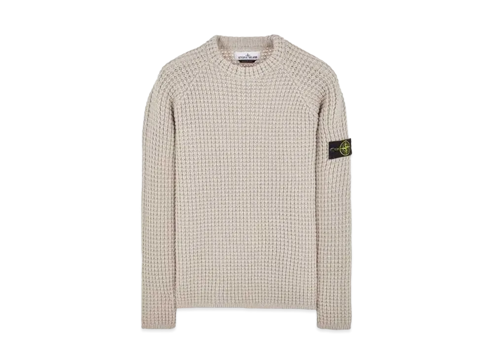 Stone Island Knit 502D5 "Mastic White"
