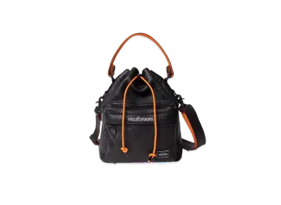 VAULTROOM x PORTER Leather Gaming Bag "Black"