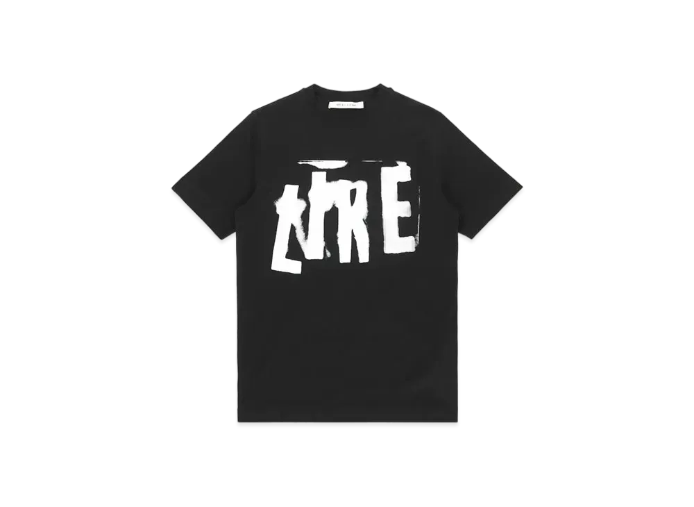 1017 ALYX 9SM Short Sleeve Graphic T-shirt #1 "Black"