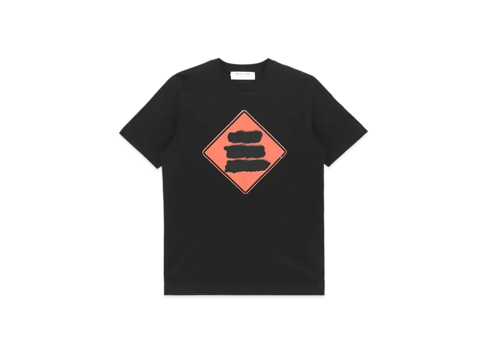 1017 ALYX 9SM Short Sleeve Graphic T-shirt #2 "Black"