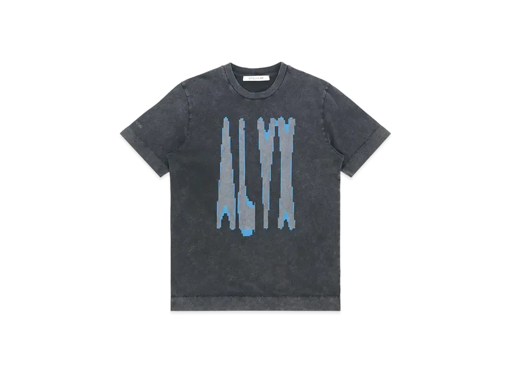 1017 ALYX 9SM Short Sleeve Graphic Logo T-shirt "Washed Black"