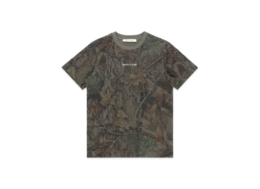 1017 ALYX 9SM Short Sleeve Camo T-shirt "Tree Camo"