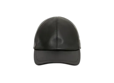 1017 ALYX 9SM Leather Baseball Cap "Black"
