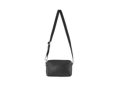 1017 ALYX 9SM Leather Buckle Crossbody Bag "Black"