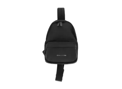 1017 ALYX 9SM Buckle Crossbody Backpack "Black/White"