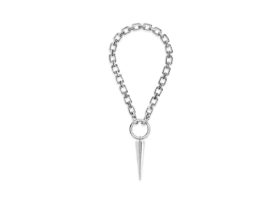 1017 ALYX 9SM Spike Chunky Chain Necklace "Silver"