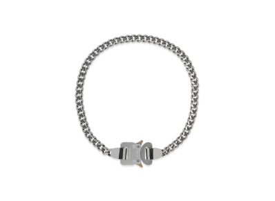 1017 ALYX 9SM Metal Buckle Necklace "Silver"