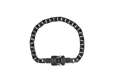 1017 ALYX 9SM Colored Chain Necklace "Black"