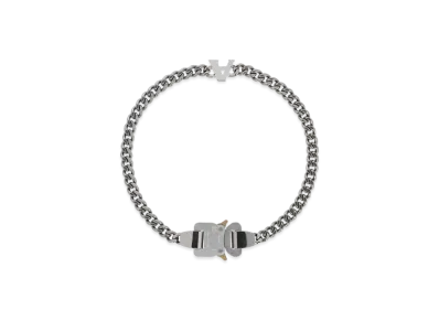 1017 ALYX 9SM Buckle Necklace with Charm "Silver"