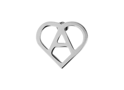 1017 ALYX 9SM Heart Logo Earring "Silver"
