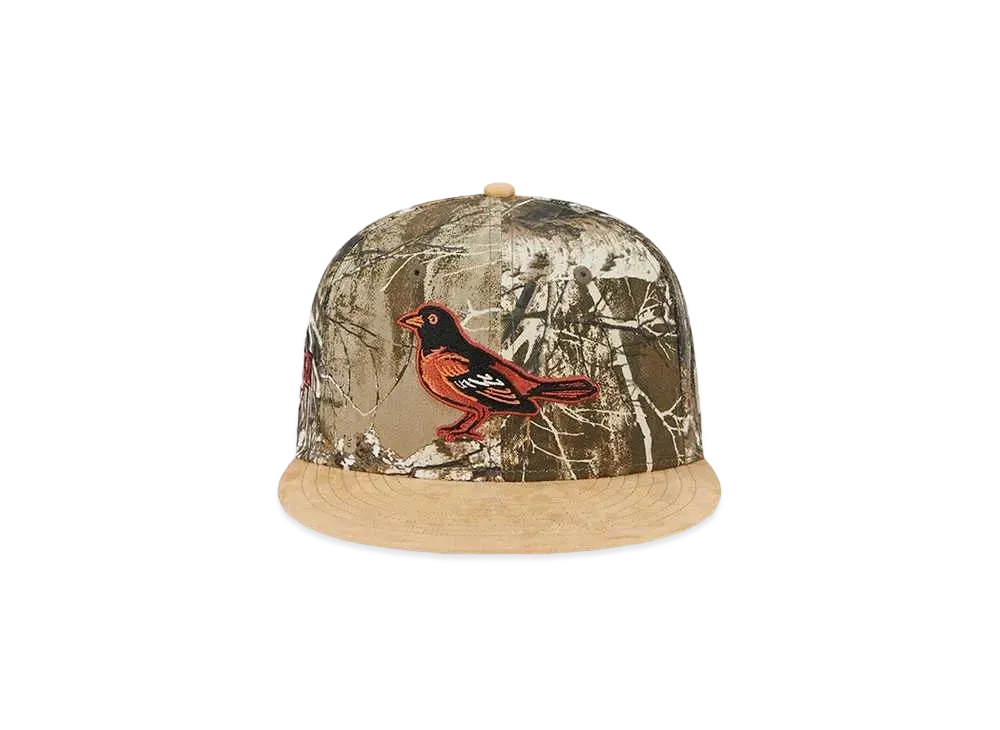 NEW ERA 59FIFTY Real Tree Camo Baltimore Orioles Cooperstown "Camo"