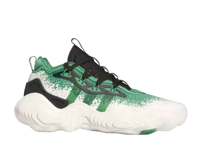 adidas Trae Young 3 Low "Off White/Preloved Green/Core Black"