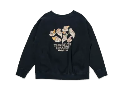 BOW WOW SEVEN DWARFS SWEAT SHIRTS "BLACK AGEING"