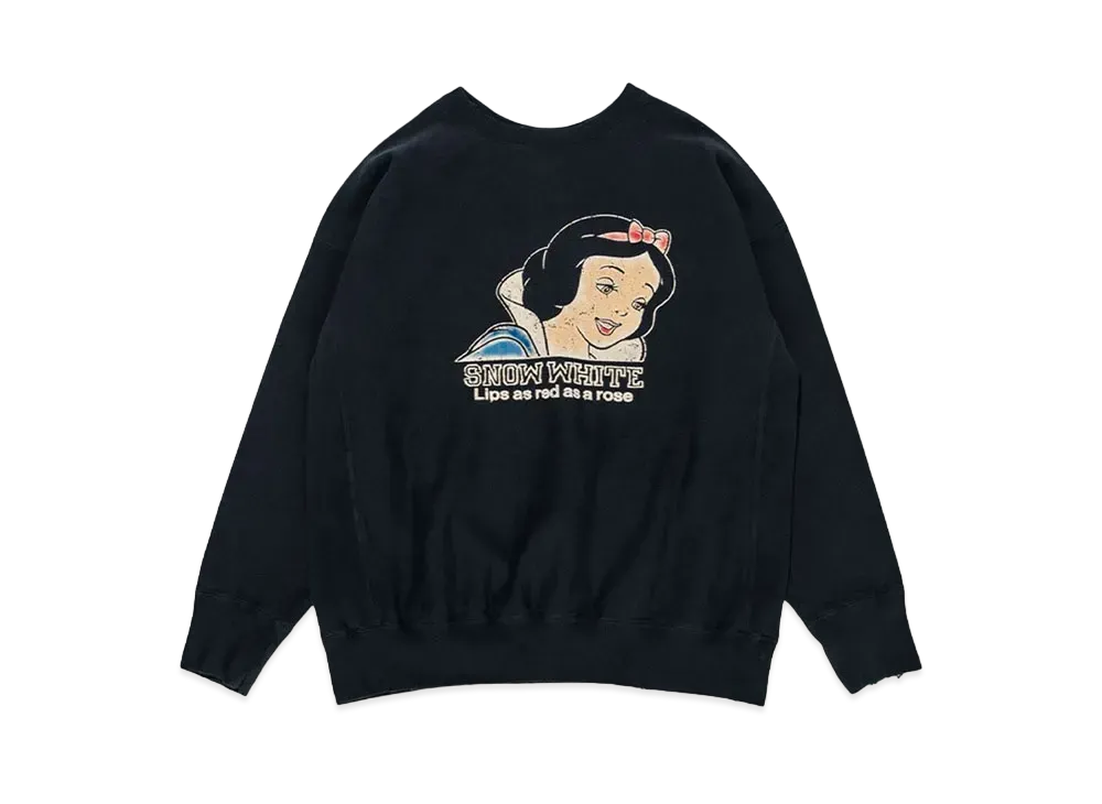 BOW WOW SNOW WHITE SWEAT SHIRTS "BLACK AGEING"