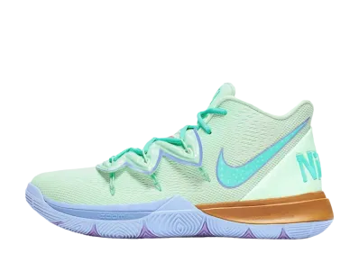 Spongebob Squarpants × Nike Kyrie 5 "Frosted Spruce/Aluminum" (Special Box)