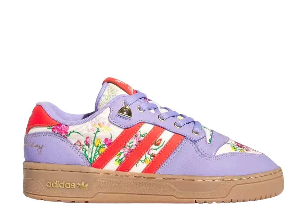 Unheardof × adidas Rivalry Low "Purple/Bright Red/Off White" (Special Box)