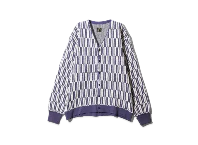Needles V Neck Cardigan - Arrow "Purple"
