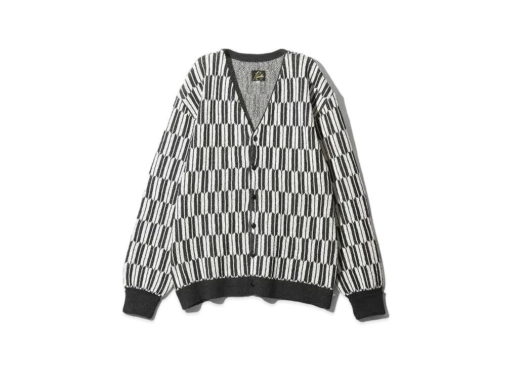 Needles V Neck Cardigan - Arrow "Black"