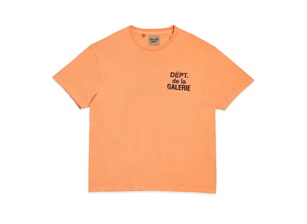 GALLERY DEPT. French Tee "Flo Orange"