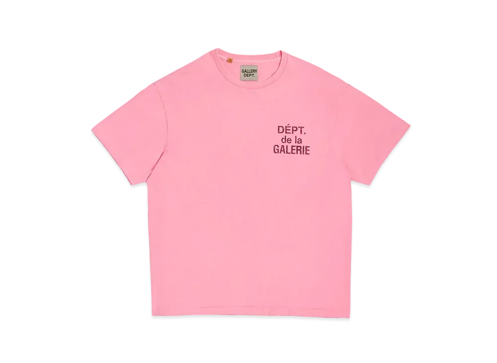 GALLERY DEPT. French Tee "Flo Pink"