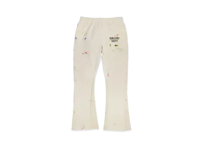 GALLERY DEPT. GD Painted Flare Sweatpant "White"