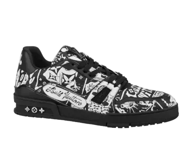 Louis Vuitton LV Trainer Line Sneaker "Black/White"