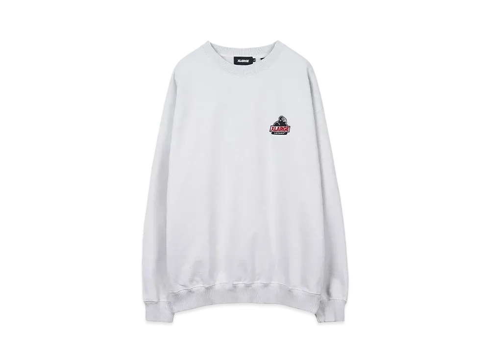 XLARGE SLANTED OG CREWNECK SWEATSHIRT "GREY"