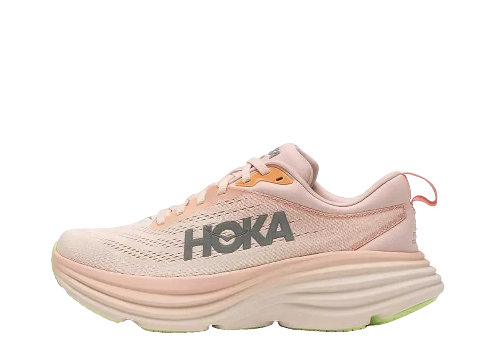 Hoka Women's Bondi 8 "Cream/Vanilla"