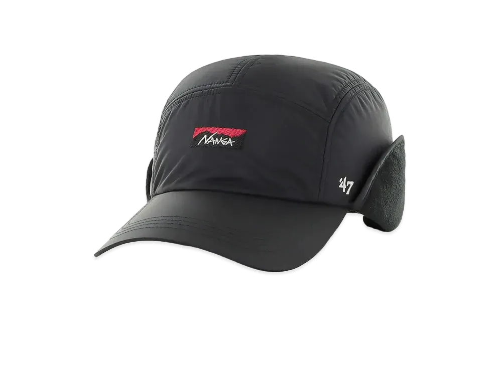NANGA x '47 Aurora Flap Cap "Black"