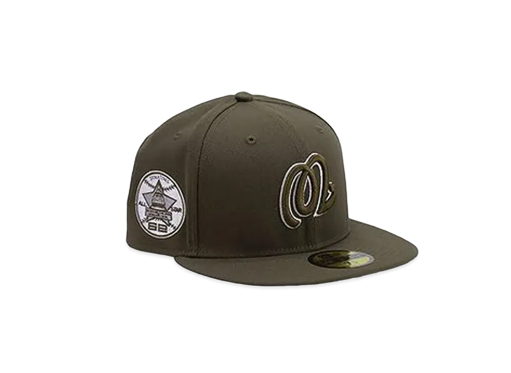 NEW ERA x THE CAP UP$IDE DOWN 59FIFTY Washington Nationals "Earth"