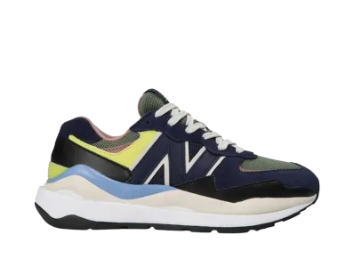 New Balance Women's 57/40 "DAHOOD Navy Grey Yellow" (Special Box)