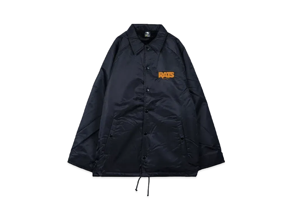 RATS BOA COACH JKT "RATS WAY OF LIFE" "BLACK x MARIGOLD"