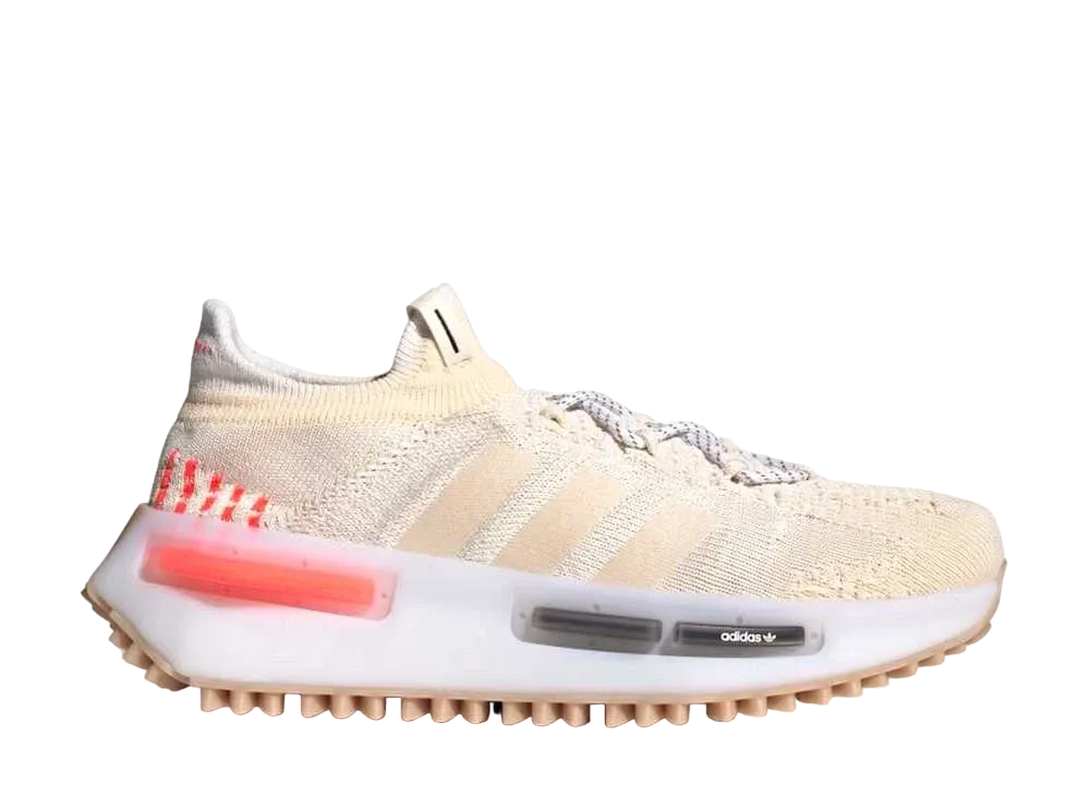 adidas NMD S1 "Wonder White/Solar Red"