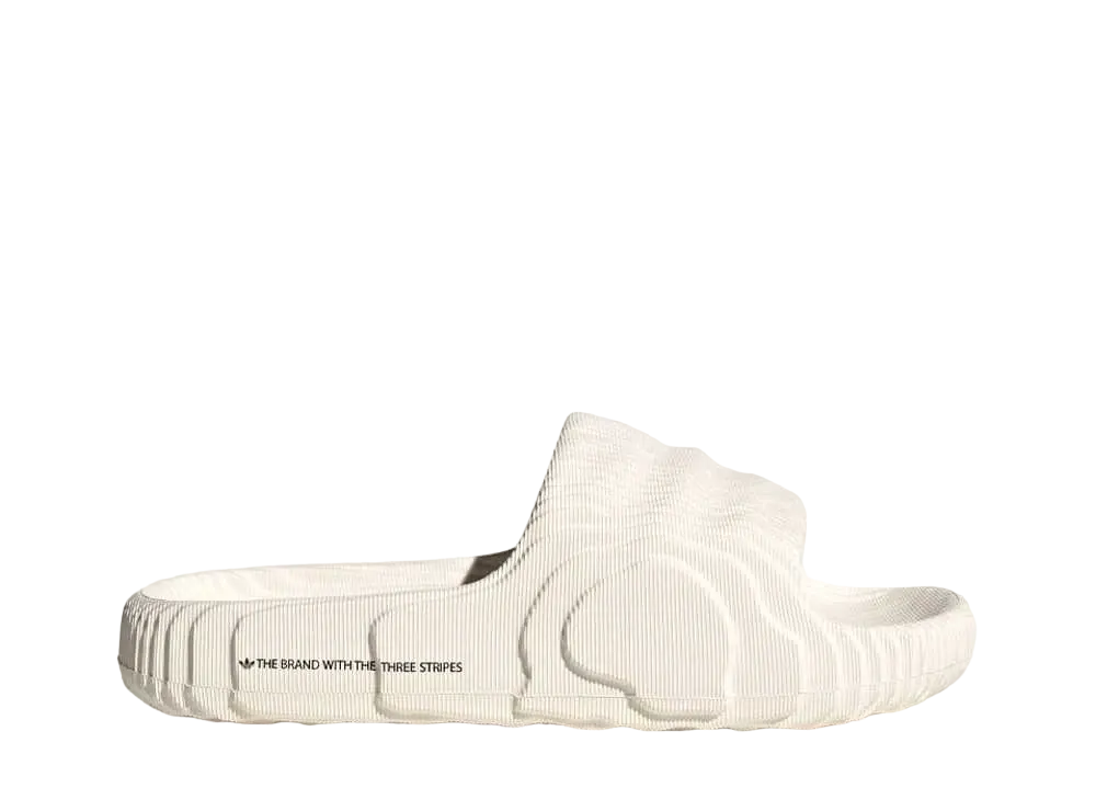 adidas Women's Adilette 22 Slides "Off White/Core Black"