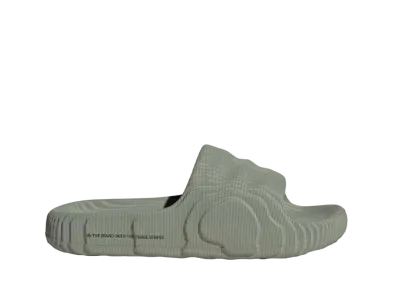 adidas Women's Adilette 22 Slides "Silver Green/Core Black"