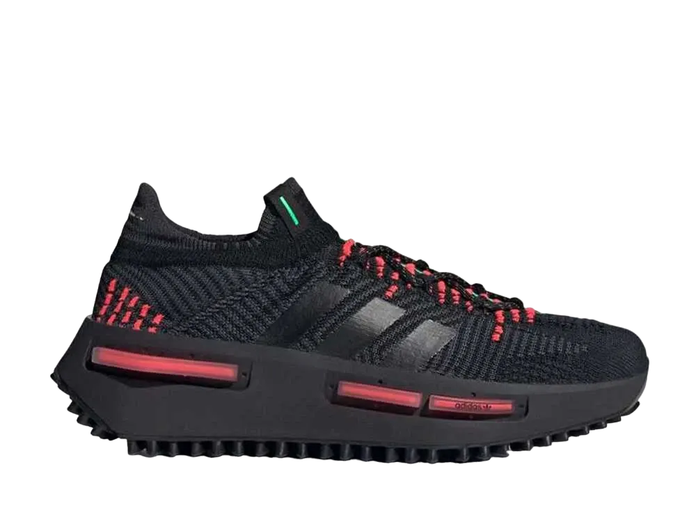 アディダス オリジナルス NMD S1 "コアブラック/カーボン/フラッシュライム"