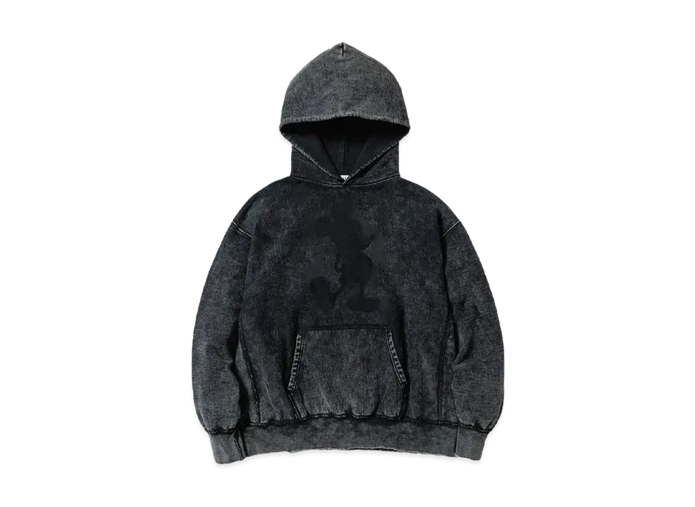 F-LAGSTUF-F MICKEY HOODIE "BLACK"