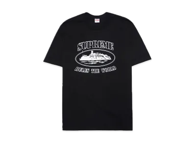 Supreme / Corteiz Rules The World Tee "Black"