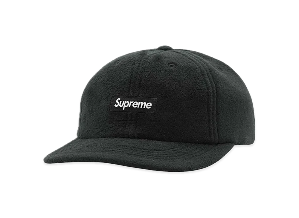Supreme Polartec Small Box 6-Panel "Black"
