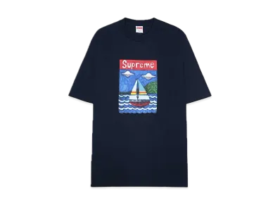 Supreme Sailboat Tee "Navy"