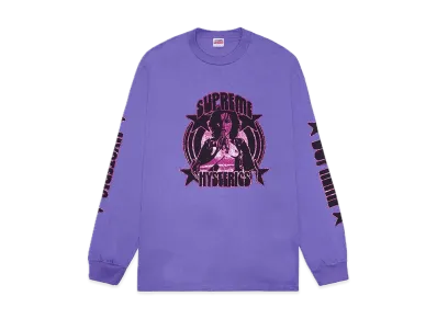 Supreme x HYSTERIC GLAMOUR L/S Tee "Purple"
