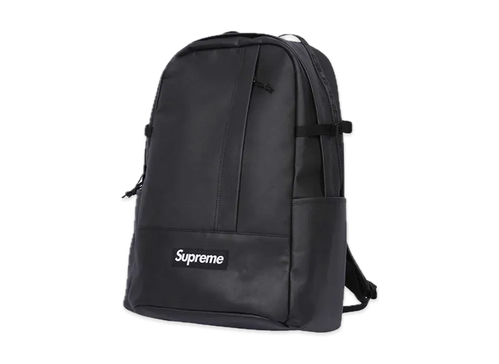 Supreme Leather Backpack "Black"