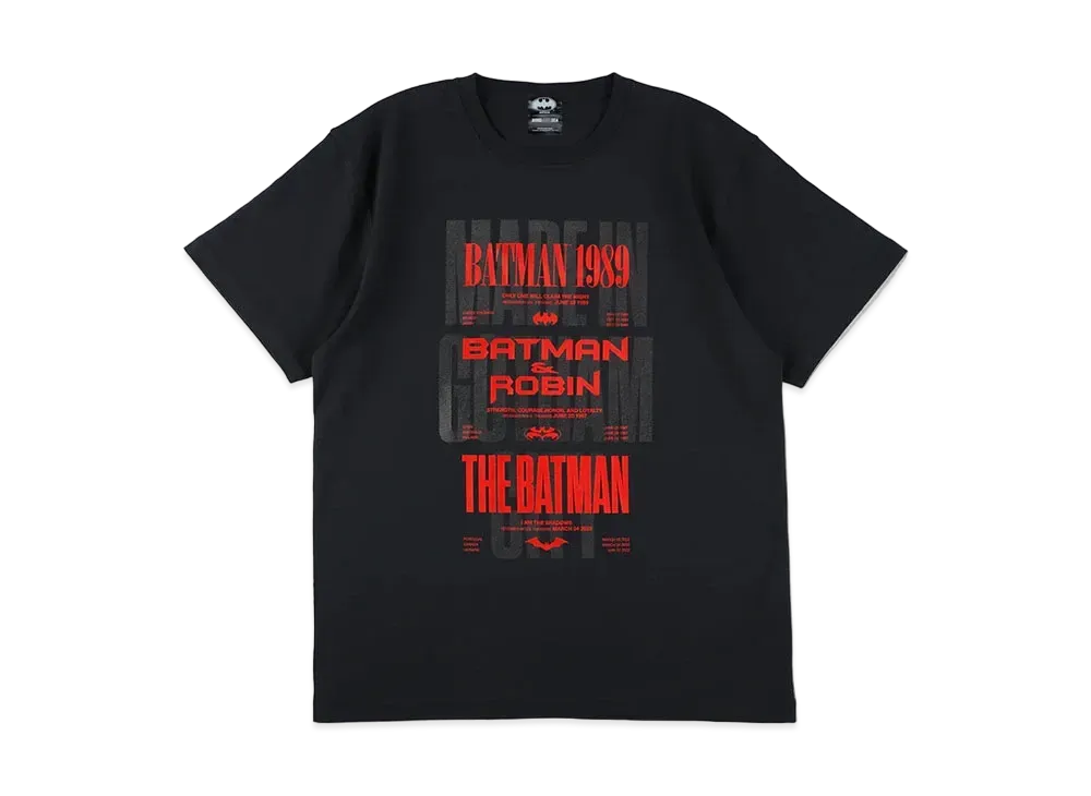 WIND AND SEA Batman & Robin Tee "Black"