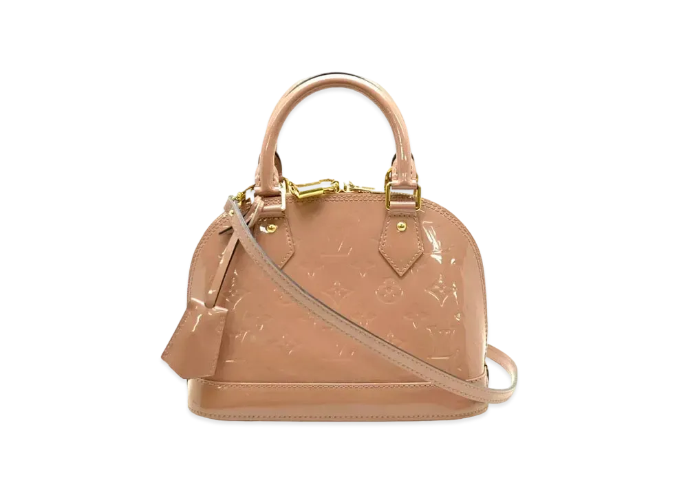 Louis Vuitton Alma BB Monogram Vernis "Rose Velours"