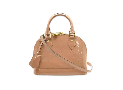 Louis Vuitton Alma BB Monogram Vernis "Rose Velours"