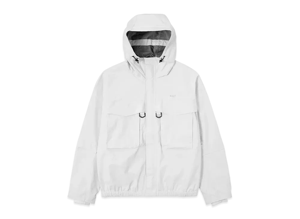 HUF Guide Shell Jacket "White"