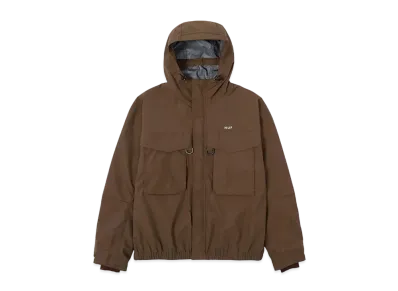 HUF Guide Shell Jacket "Coffee"